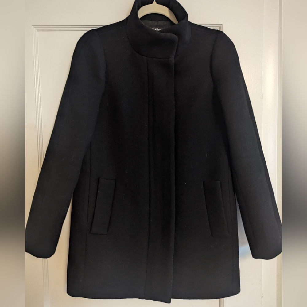JCrew Wool Blend Peacoat Size 4P